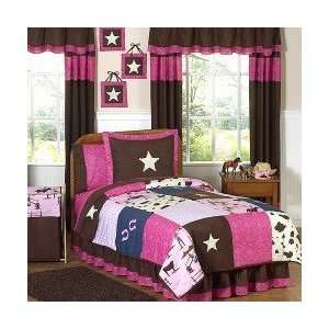   Full / Queen Comforter Set   Girls Western Bedding: Home & Kitchen