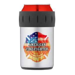  Thermos Can Cooler Koozie American Firefighter: Everything 