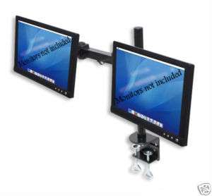  Monitor Stand Holds 2 monitors upto 24 New Free Domestic Shipping