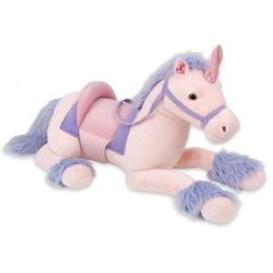   Kidkraft Huggable Hazel Plush Pink Unicorn/Horse #66125: Toys & Games