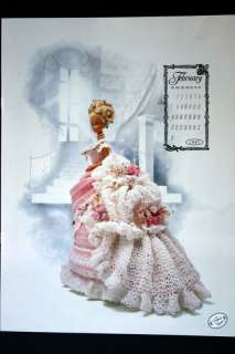 Annies Calendar Barbie Doll Crochet Pattern Feb 1993  