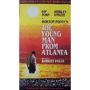 THE YOUNG MAN FROM ATLANTA (ORIGINAL BROADWAY THEATRE WINDOW CARD 