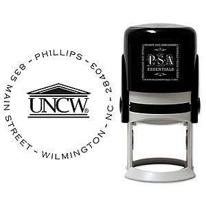  UNCW Logo Stamp Moving Corporate