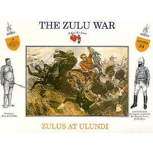  The Zulu War   Zulus At Ulundi Plastic Army Men 16 piece 
