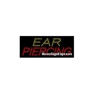 Ear Piercing LED Sign
