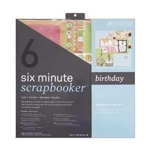   Scrapbooker 12 Inch x12 Inch Page Kit   Birthday
