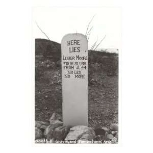  Boothill Grave, Tombstone, Arizona Premium Poster Print 