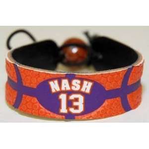  Gamewear NBA Leather Wrist Bands   Steve Nash   Phoenix 