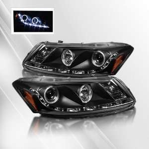  Honda Accord 08 09 4DR R8 style LED Projector Headlights 