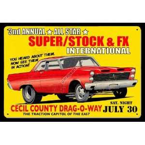  Super Stock Drag Racing Sign: Everything Else