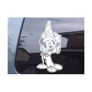  Mickey Mouse Magic Wizard Sorcerer Vinyl Decal Sticker 