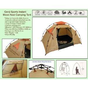  Genji Sports Instant One piece Camping Tent Sports 