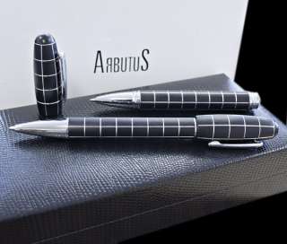 You are bidding on an Arbutus Himeros Ballpoint & Rollerball Pen set.