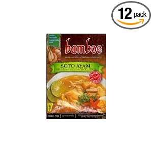 Bamboe Soto Ayam, 1.2 Ounce (Pack of 12): Grocery & Gourmet Food