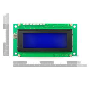 20*4LCD Display Board with UART Based USB(Edition II)  