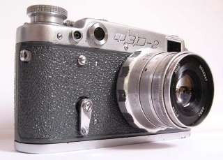 FED 2 Type D 35mm Camera # 566079 The GREY Body  