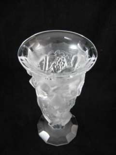 FRENCH LALIQUE VASE Marked  LALIQUE   