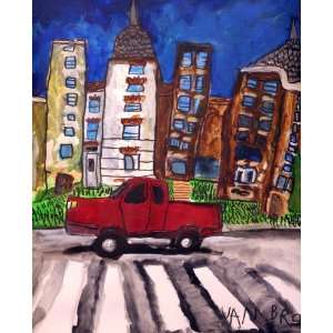   Funds for ARTs in Education, Red Truck by: Van Berg: Everything Else