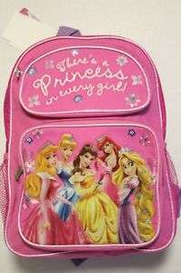 Disnys Princess School 12 Backpack Bag   Tangled w/4  