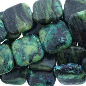 Chinese Azurite  Square Plain   25mm Diameter, No Grade   Sold by 16 