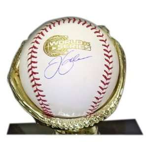  Joe Crede Autographed Ball   World Series   Autographed 
