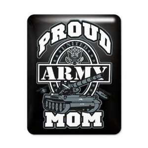  iPad Case Black Proud Army Mom Tank 