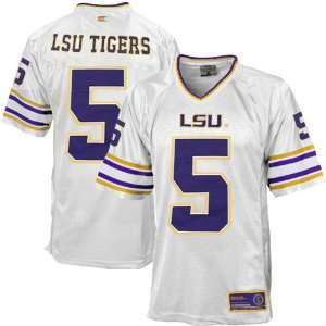   Tigers #5 White Youth Prime Time Football Jersey