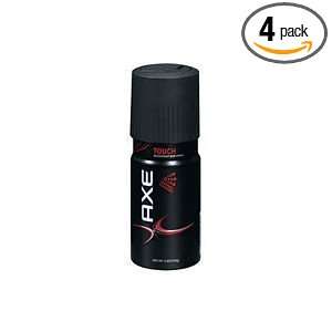  AXE Touch Deodorant Body Spray   4 Oz (113g) (4 Pack 