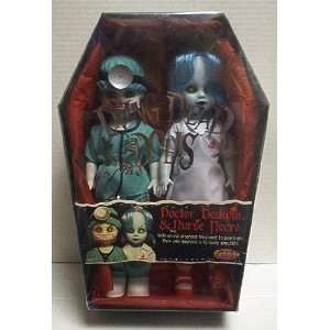  Living Dead Dolls Doctor Dedwin & Nurse Necro 2 pack Toys 