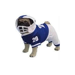  Puppe Love Football Dog Costume   0129 Football2 Blue Pet 