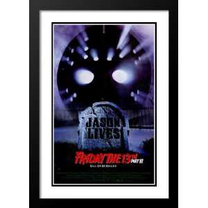   Jason 20x26 Framed and Double Matted Movie Poster