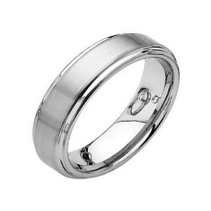   Edge Tungsten Wedding Band Ring for Men   Size 12 GoldenMine Jewelry