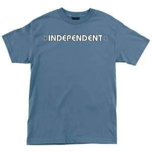  Independent T Shirts Bar/Cross   Slate   X Large Sports 