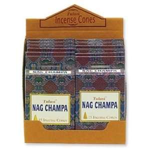  Nag Champa   15 Cones of Tulasi Incense