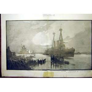  Dreadnought Ships Warships Navy Naval Military Print