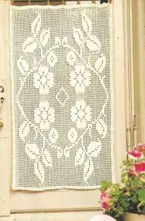 Thread Crochet Curtain Pattern Enchantment  
