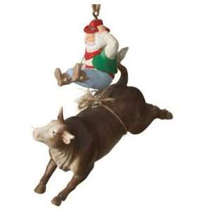  Rodeo Santa Bull Rider: Home & Kitchen