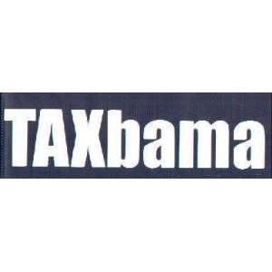 TAXbama This is a vinyl window letters decal, the size is 2.0_ X 9.0 