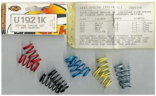 RC CAR SCHUMACHER U1921K U1921 SST SPRING TUNING SET TOURING VARIOUS 