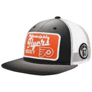   Flyers Black Natural Orange Adjustable Trucker Hat: Sports & Outdoors