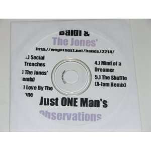  CD, Baldi & The Jones, Just One Mans Observations 