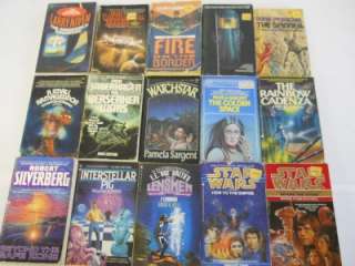   Fiction Fantasy Sci Fi Paperback Books ~ Dune Star Wars Isaac Asimov