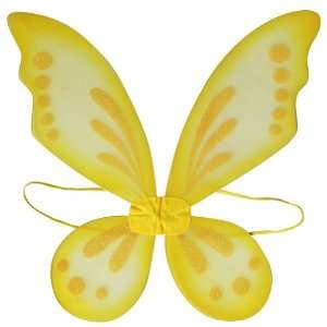  Yellow Fairy Pixie Wings: Toys & Games