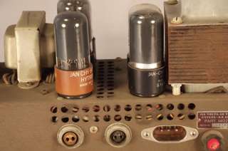 Bell & Howell Signal Corps Tube Amplifier Mono 6V6GT, 5Y3GT Filmosound 