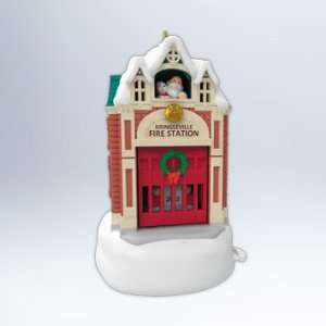  Kringleville Fire Station #3 2012 Hallmark Ornament: Home 