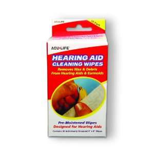 Hearing Aid Wipes 30ct