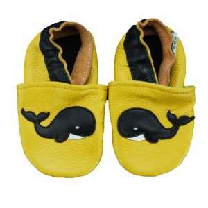    Augusta Baby Whale Soft Sole Leather Baby Shoe (12 18 mo): Baby