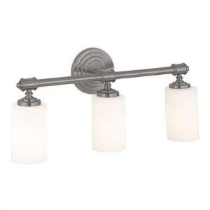    Notting Hill Triple Vanity Light in Satin Nickel