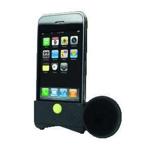  Bone Horn Stand Portable Amplifier For Iphone 3g/3gs Black 