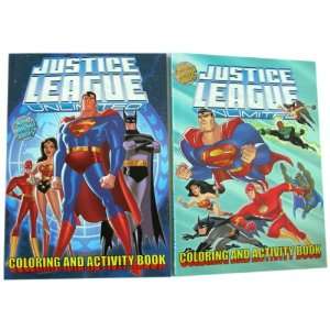  Superman Coloring & Activities Book set : (2 pc): Toys 